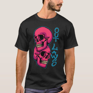 ツースカルストリートウェア Tシャツ