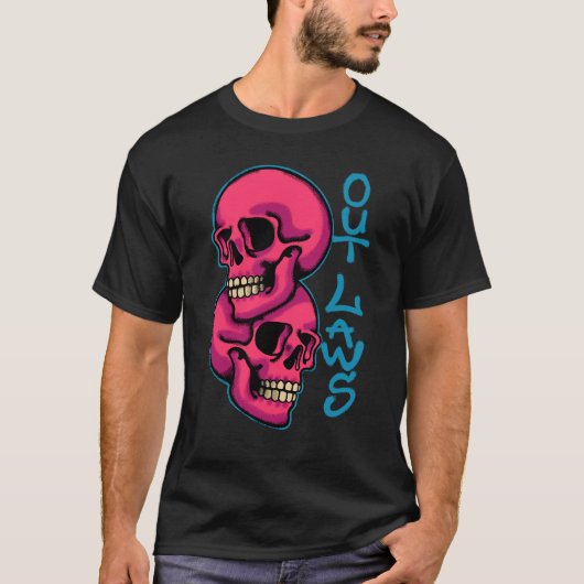 ツースカルストリートウェア Tシャツ (正面)