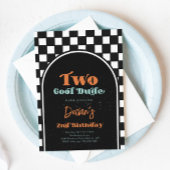 ツースケークールトボード誕生日招待状 招待状