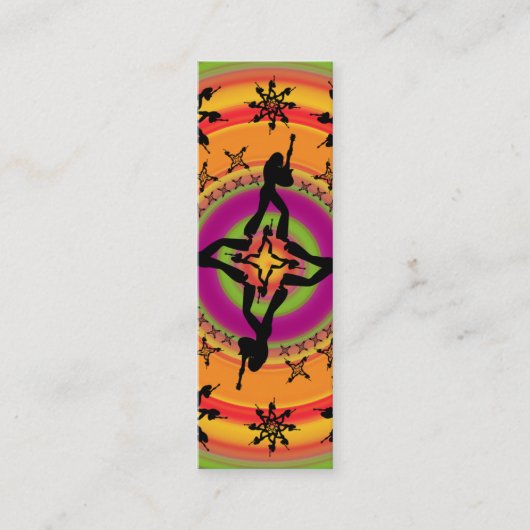 ツーステップ-細いカード スキニー名刺 (正面)