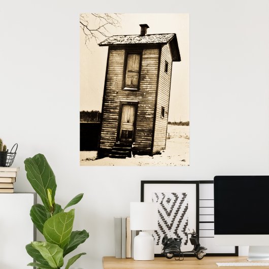 ツーストーリーアウトハウス ポスター (ホームオフィス)