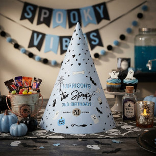 ツースプーキー！男の子のハロウィン2歳の誕生日パーティー パーティーハット