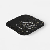 ツーズザおもしろいフレンズジョイント誕生日ダブル ペーパープレート (傾斜あり)