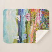 ツーセイラボーツとコテージ シェルパブランケット (正面(横))