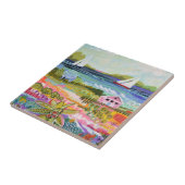 ツーセイラボーツとコテージ タイル (側面)