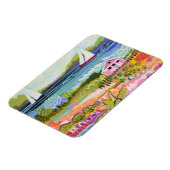 ツーセイラボーツとコテージ マグネット (左側)