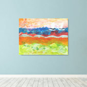 ツーセーリング キャンバスプリント (インサイチュ (ウッドフロア))