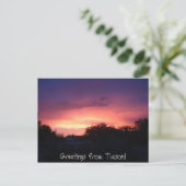 ツーソンからのご挨拶！ ポストカード (スタンド正面)