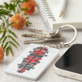 ツーソンアリゾナのスカイライン キーホルダー (正面右)