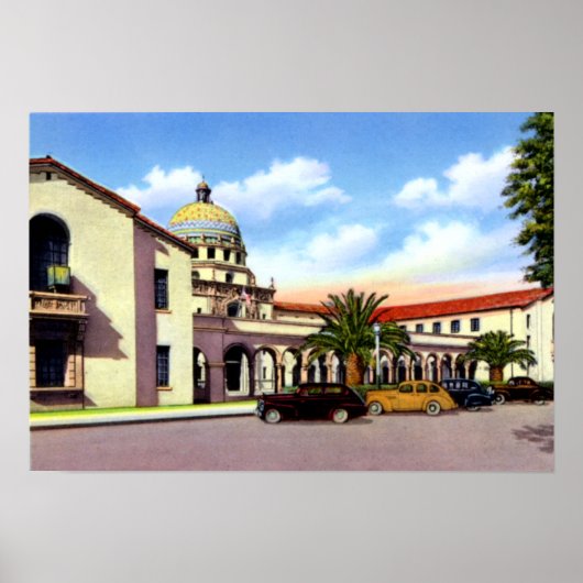 ツーソンアリゾナピマカウンティコートハウス ポスター (正面)