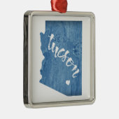 ツーソンアリゾナ木目 メタルオーナメント (右)