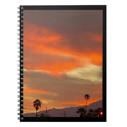 ツーソン日の出 🌅 ノートブック (正面)