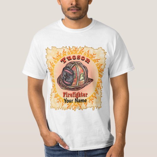ツーソン消防士Tシャツ Tシャツ (正面)