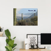 ツーソン砂漠 ポスター (ホームオフィス)