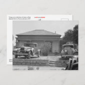 ツーソン葉書のビンテージカー ポストカード (正面/裏面)