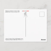 ツーソン葉書のビンテージカー ポストカード (裏面)