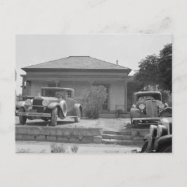 ツーソン葉書のビンテージカー ポストカード