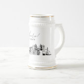 ツーソン・アリゾナパーソナライズされたギフト ビールジョッキ (正面右)