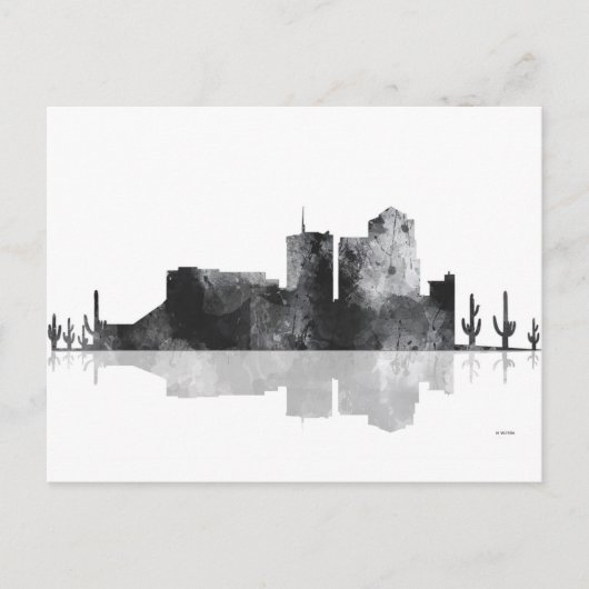 ツーソン、アリゾナ州のスカイライン ポストカード (正面)