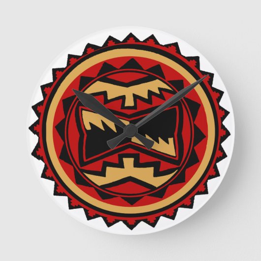 ツーソン・アリゾナ ラウンド壁時計 (正面)