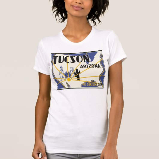ツーソン・アリゾナ Tシャツ (正面)