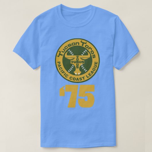 ツーソン・トロス小リーグ1975 1 Tシャツ (デザイン正面)