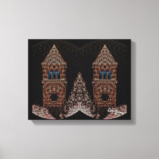 ツータワーズバイロフィー キャンバスプリント (正面)