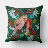 ツータートルドーヴフローラリースクリスマスホリデー クッション (正面)