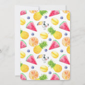 ツーッティフリット誕生日招待状 招待状 (裏面)