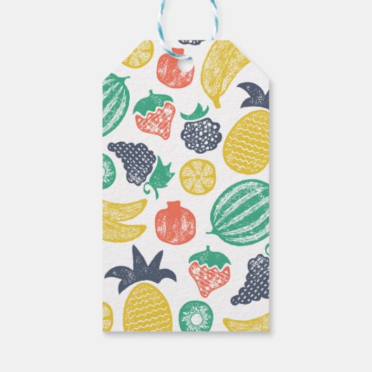 ツーティフルティセカンド誕生日サンキューユユーメッセージカード ギフトタグ (裏面)