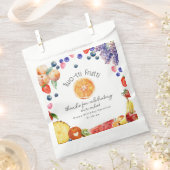 ツーティフルーティかわいこちゃんフルーツ誕生日 フェイバーバッグ (クリップ留めされた状態)