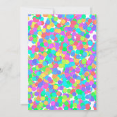 ツーティフルーティ2ndガールバースデーパーティー招待状 (裏面)