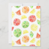 ツーティフルーティ2nd誕生日招待状 招待状 (裏面)