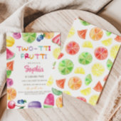 ツーティフルーティ2nd誕生日招待状 招待状
