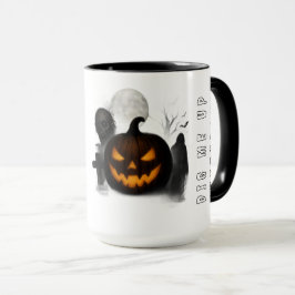 ツートンハロウィンマグカップ マグカップ