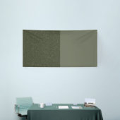 ツートン グリーン カスタム バナー 横断幕 (トレードショー)