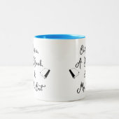 ツートン マグカップ 330ml (スカイブルー) (中央)
