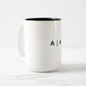 ツートン マグカップ 450ml (正面左)
