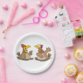 ツートーキングチキンズ紙プレート ペーパープレート (パーティー)