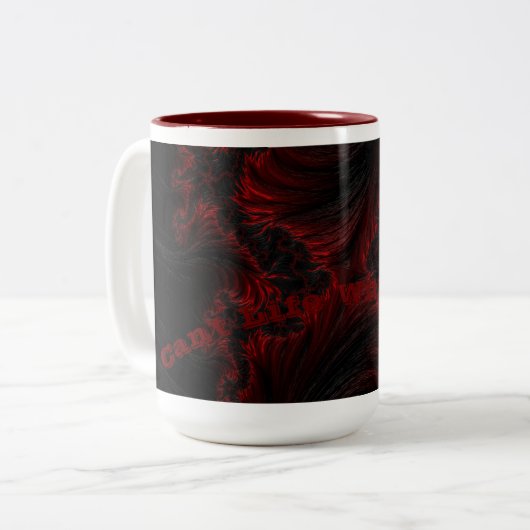 ツートーンのラブマグ ツートーンマグカップ (正面左)