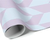 ツートーンはっきりしたアローChevronストライプパウダーパステル ラッピングペーパー (ロールコーナー)