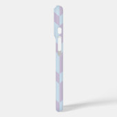 ツートーンはっきりしたアローChevronストライプパウダーパステル Case-Mate iPhoneケース (裏面 / 左)