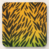 ツートーンアニマルプリント コースター (正面)