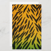 ツートーンアニマルプリント 便箋 (正面/裏面)