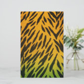 ツートーンアニマルプリント 便箋 (スタンド正面)