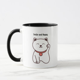 ツートーンキャットコーヒーカップ マグカップ