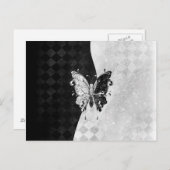 ツートーンバタフライ ポストカード (正面/裏面)