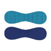 ツートーンブルー野球 野球ボール (パネル)