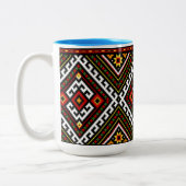 ツートーンマグカップ15 Ozツートーンコーヒーマグ ツートーンマグカップ (左)