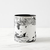 ツートーンマグカップ、325 ml ツートーンマグカップ (中央)